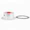 Stemco Hubcap, Wheel, Front, Alum, 6 Hole, W/ Side Plug 5-1/2 Bc, W/ Large Red Fill Plug And Side Fill 303-4009 - alternate 3